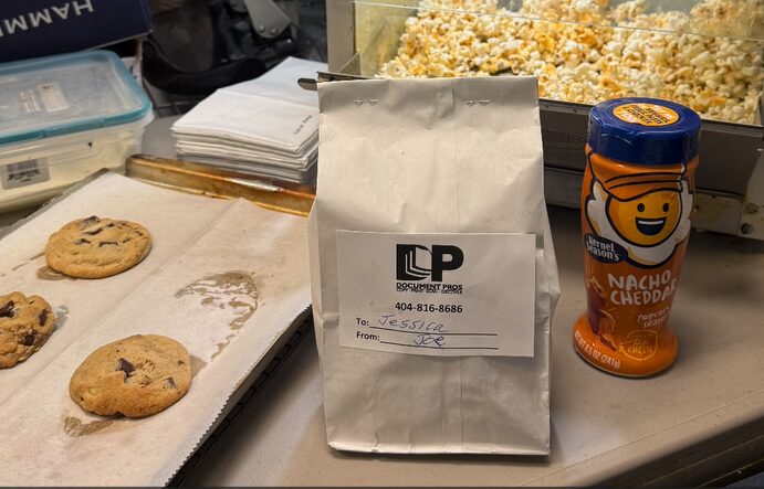 Delivering a sweet & salty treat